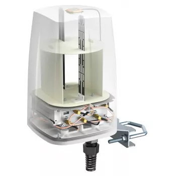 Antena de red omnidireccional QuWireless QuSpot PoE/LAN 4 dBi, 0,694–6 GHz, polarización vertical