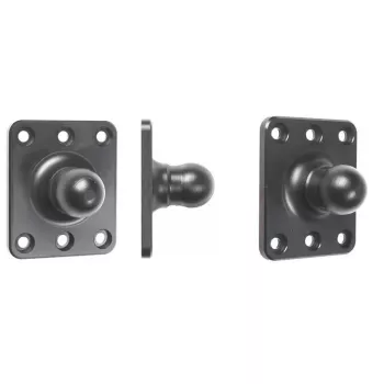 Set de soporte Brodit 215547 negro