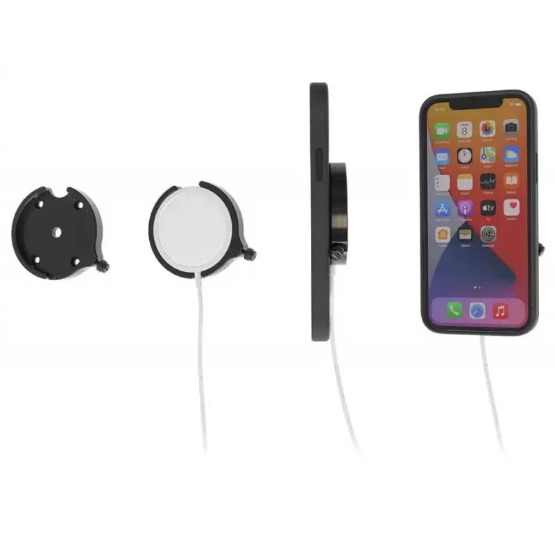 Soporte pasivo para coche Brodit AB 216172 para teléfono móvil/smartphone, negro