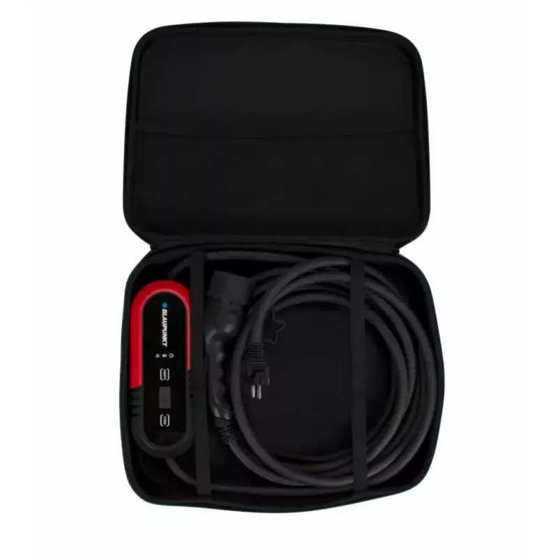 Estación de carga de suelo Blaupunkt P1PM2T2 negra de plástico 3700W cable de 8m