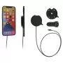 Soporte activo Brodit 216324 para teléfono móvil smartphone negro