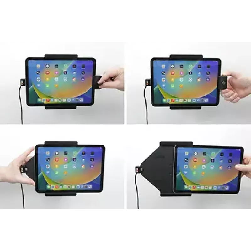 Soporte activo Brodit 736339 para tablet/UMPC negro interior de coche