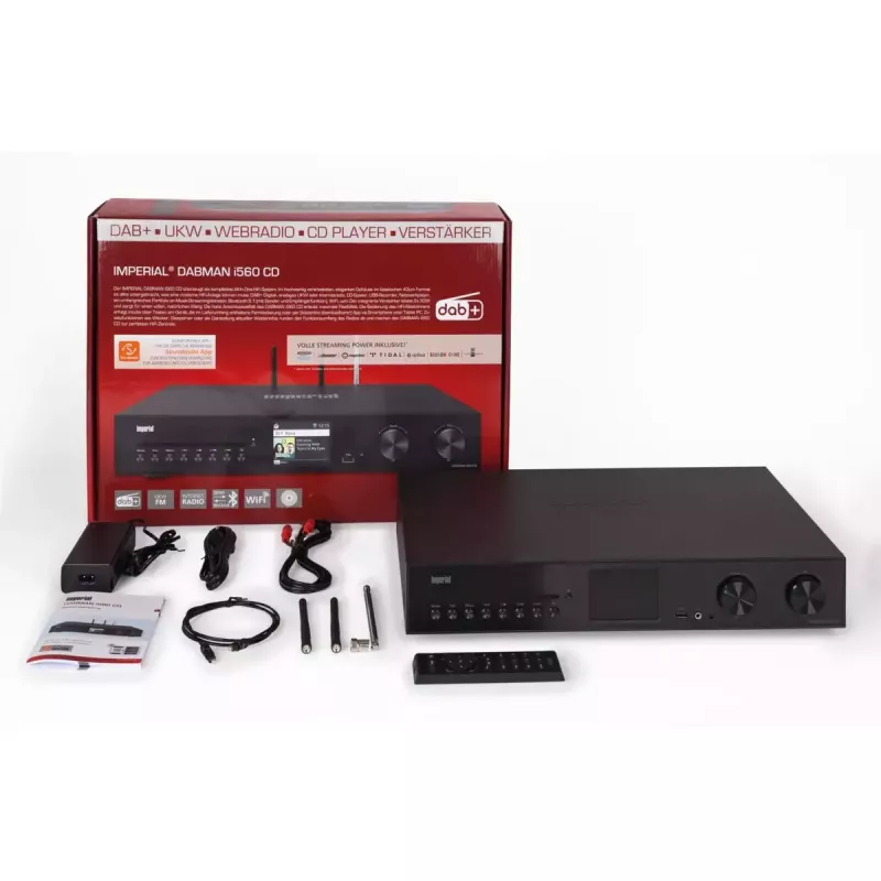 Radio por internet Imperial DABMAN i560 CD digital 60W DAB+