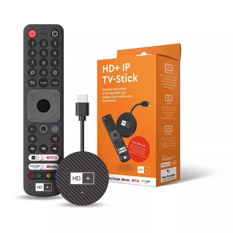 HD+ Smart TV Dongle HDMI 4K Ultra HD Android negro 32GB