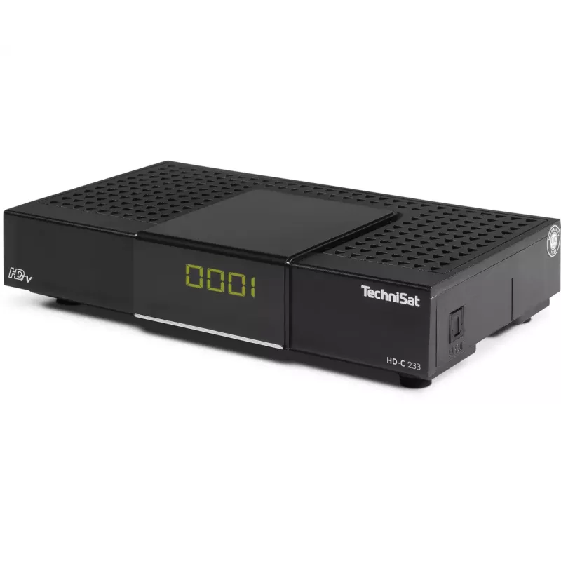 Receptor de cable TechniSat HD-C 233 negro DVB-C 1 sintonizador