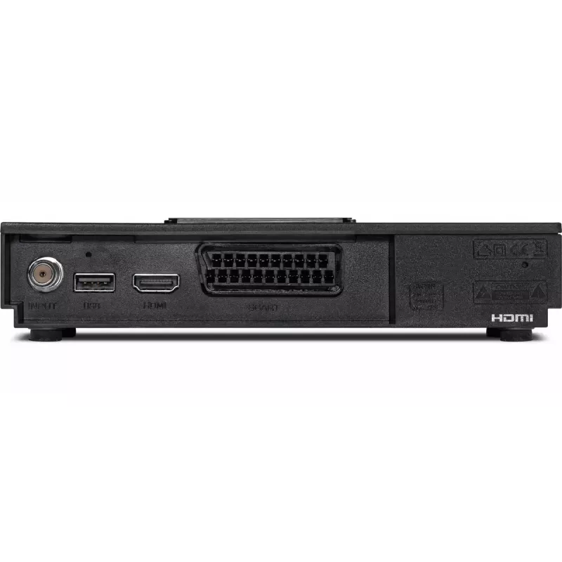 Receptor de cable TechniSat HD-C 233 negro DVB-C 1 sintonizador