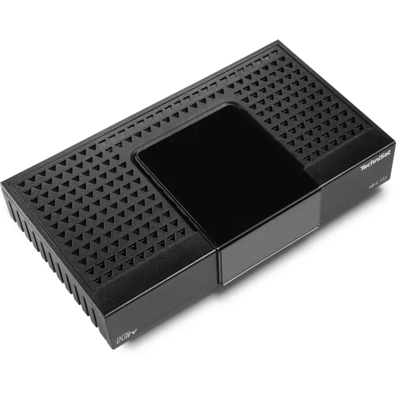 Receptor de cable TechniSat HD-C 233 negro DVB-C 1 sintonizador
