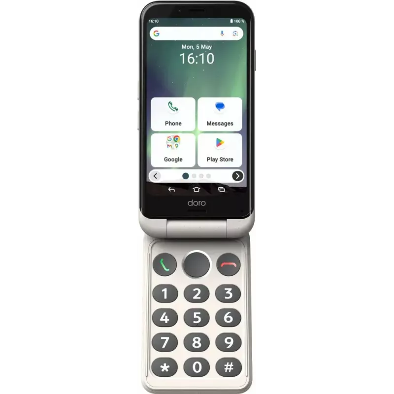 Smartphone Doro Aurora A20 4.5 pulgadas 4 GB 64 GB negro blanco