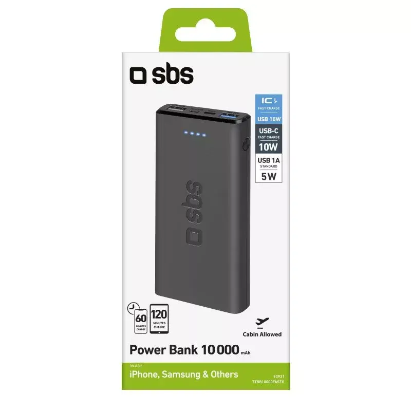 Batería externa SBS TTBB10000FASTK