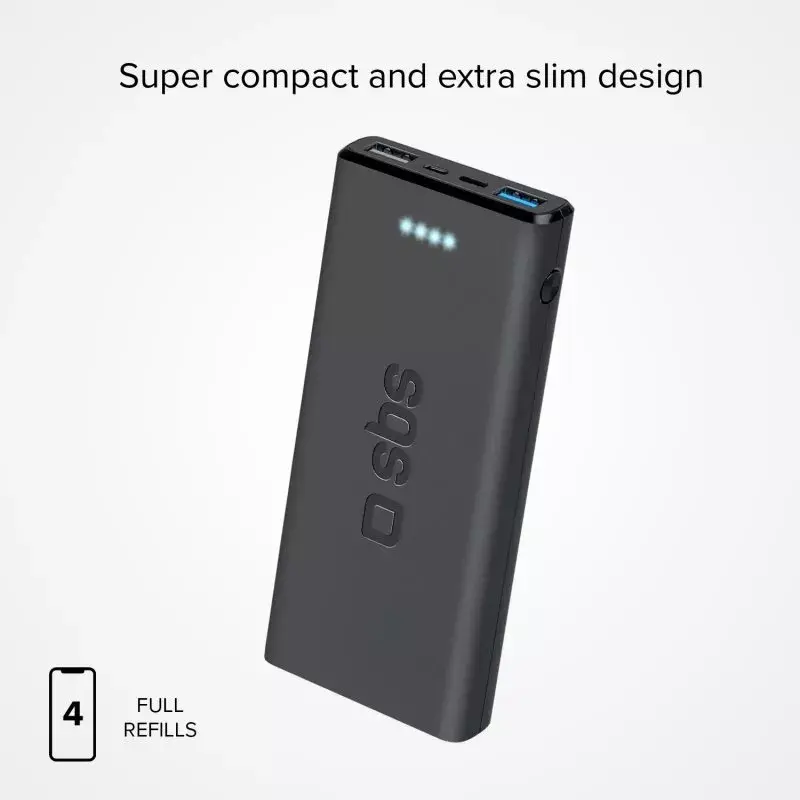 Batería externa SBS TTBB10000FASTK