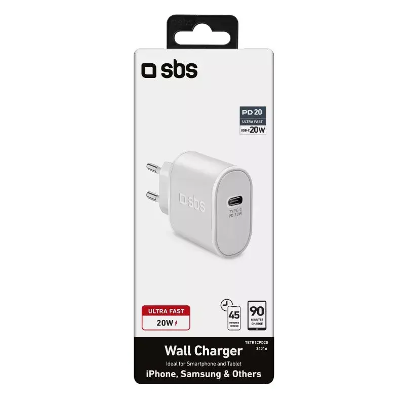 Cargador SBS 20W Power Delivery