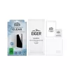 Protector de pantalla EIGER Mountain Glass Clear iPhone 15/15 Pro vidrio templado