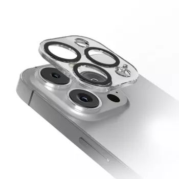 Protector de pantalla y objetivo de cámara SBS TECAMGLIP16PK para iPhone 16 Pro/Pro Max Antirrayaduras Transparente