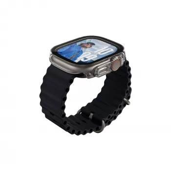 Funda PanzerGlass® Case Full Body fina Transparente Apple Watch Ultra 3 | Ultra 2 | Ultra | 49mm