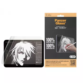 Protector de pantalla PanzerGlass ® GraphicPaper® iPad Mini 8.3'' (2021, 2024) | Ultra-Wide Fit