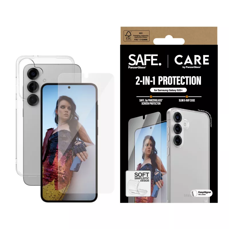 PanzerGlass CARE by Fashion pack 2 en 1 Samsung Galaxy S25+