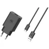 Motorola TurboPower 33W auriculares, headset, teléfono móvil, smartphone Negro carga rápida AC interior