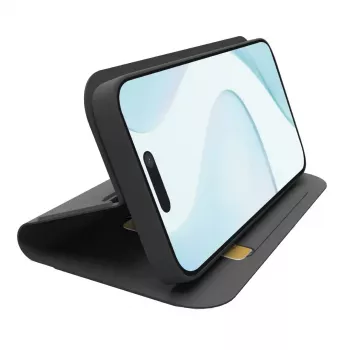 Funda cartera SBS TEWALIP1763K para iPhone 17 Negra con soporte de mesa