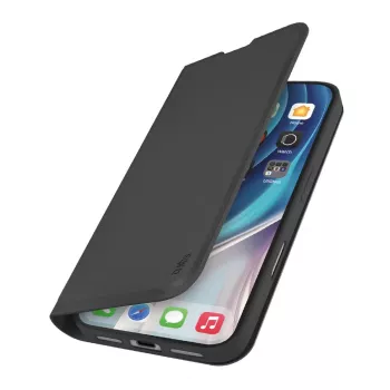 Funda cartera SBS TEWALIP1763PK para iPhone 17 Pro Negra con función de soporte