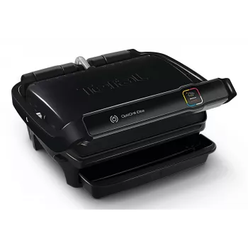 Parrilla de contacto Tefal OptiGrill Elite GC7508 negro termoplástico rectangular