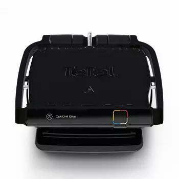 Parrilla de contacto Tefal OptiGrill Elite GC7508 negro termoplástico rectangular