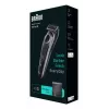 Recortador de barba Braun BeardTrimmer 3 BT3440, lavable, batería, negro