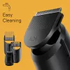 Recortador de barba Braun BeardTrimmer 3 BT3440, lavable, batería, negro