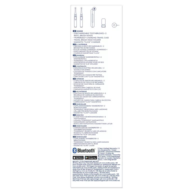 Cepillo de dientes eléctrico rotatorio-oscilante Oral-B iO 80363731 negro plata adultos cuidado de encías sensibilidad blanqueamiento