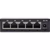 Switch de red Gigabit InLine 5 puertos, 1 Gb/s, sobremesa, carcasa metálica, sin ventilador
