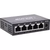 Switch de red Gigabit InLine 5 puertos, 1 Gb/s, sobremesa, carcasa metálica, sin ventilador
