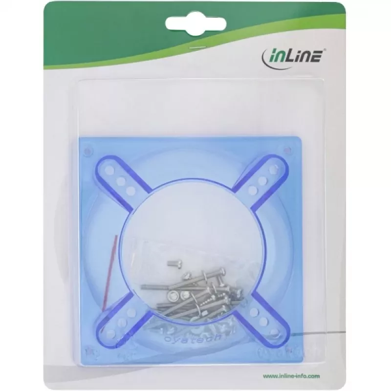Adaptador de ventilador InLine acrílico 120mm a 70/80/90mm para disipador