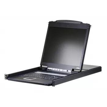 Conmutador KVM ATEN CL1308N montaje en rack negro PS/2 USB VGA 1U