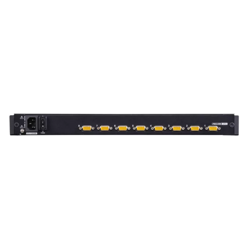 Conmutador KVM ATEN CL1308N montaje en rack negro PS/2 USB VGA 1U