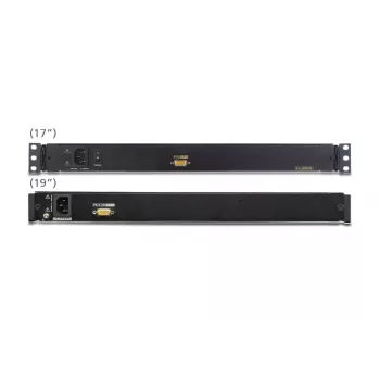 Consola de rack ATEN CL1000M-ATA-GG 43,2 cm (17 inch) negra 1U