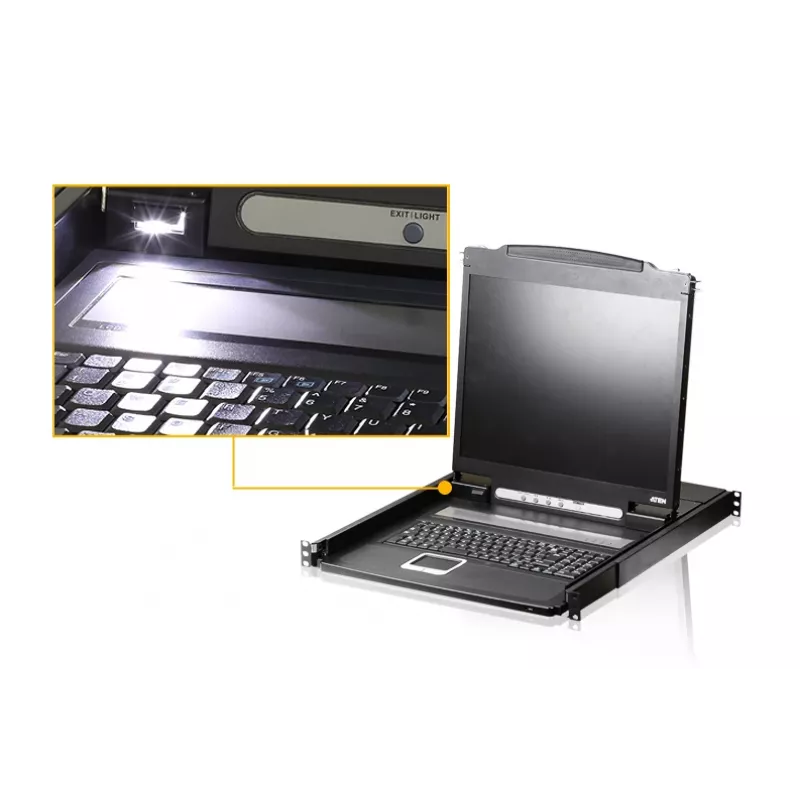 Consola de rack ATEN CL1000N 48,3 cm (19