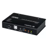 ATEN CE801-AT-G USB True 4K HDMI Cat6 extensor KVM (4K @ 70 m / FHD 1080p @ 100 m), HDMI, USB Type-A, RS-232