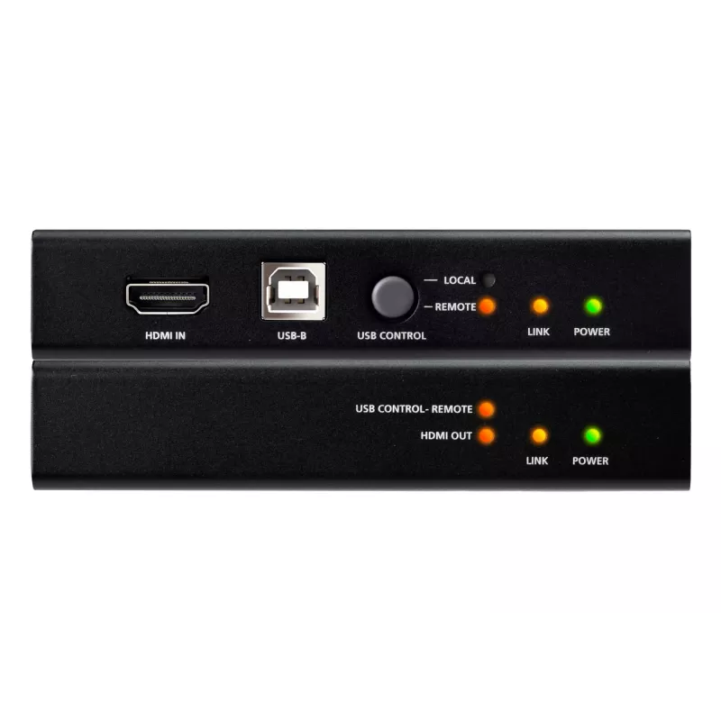 ATEN CE801-AT-G USB True 4K HDMI Cat6 extensor KVM (4K @ 70 m / FHD 1080p @ 100 m), HDMI, USB Type-A, RS-232