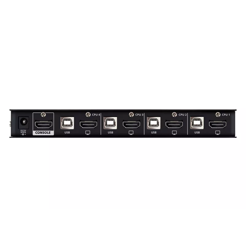 Conmutador KVMP ATEN 4 puertos USB 4K HDMI USB teclado ratón vídeo