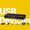 Conmutador KVMP ATEN 4 puertos USB 4K HDMI USB teclado ratón vídeo