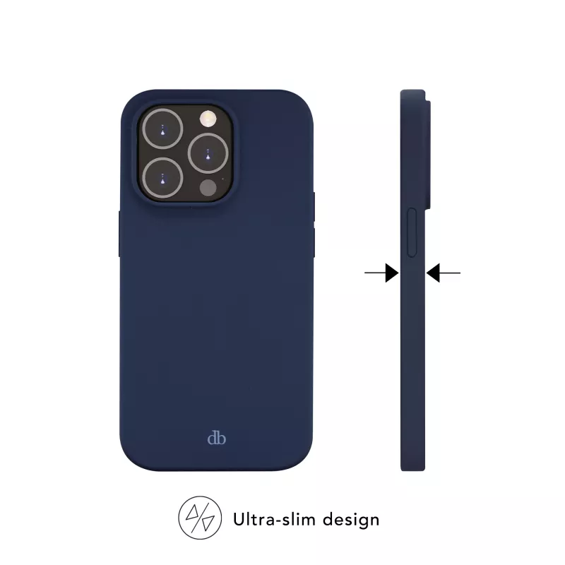 dbramante1928 Monaco - iPhone 14 Pro Max - azul pacífico funda resistente