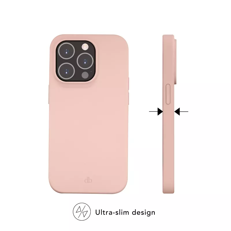 Funda dbramante1928 Monaco iPhone 14 Plus Pink Sand