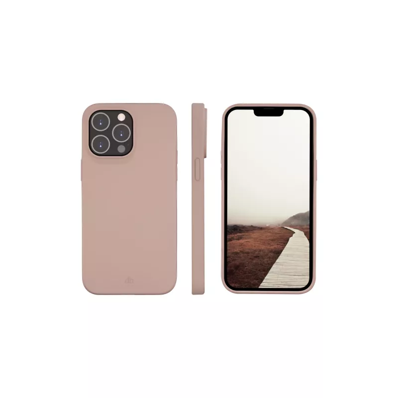 Funda dbramante1928 Monaco iPhone 14 Pro Max Pink Sand