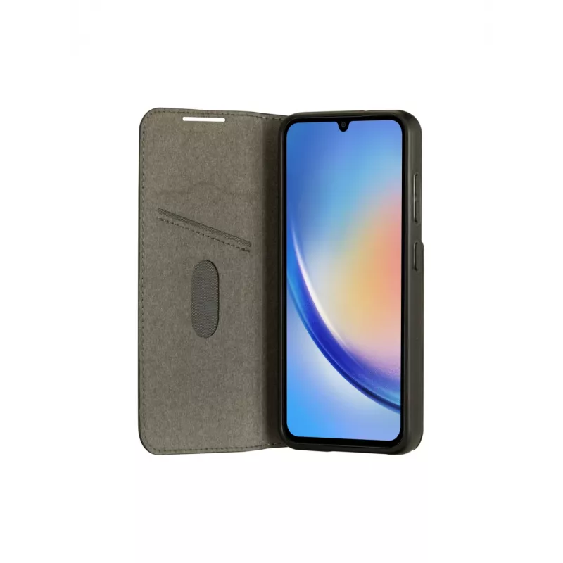 dbramante1928 Oslo OS34GTBL1803 tapa trasera para Samsung Galaxy A34 5G, PU/plástico, negra