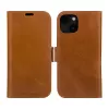 Funda tipo libro dbramante1928 Lynge iPhone 15 Tan monocromática marrón