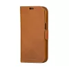 Funda tipo libro dbramante1928 Lynge iPhone 15 Tan monocromática marrón