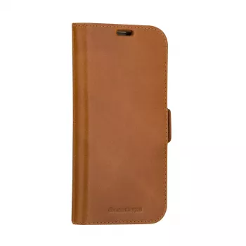 Funda tipo libro dbramante1928 Lynge iPhone 15 Pro marrón