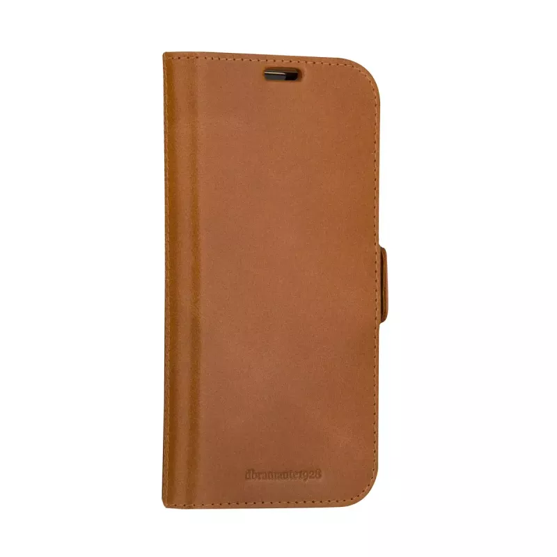 Funda tipo libro dbramante1928 Lynge iPhone 15 Pro marrón