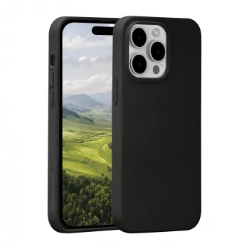 Funda dbramante1928 Monaco iPhone 15 Pro Night negro