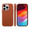 Funda dbramante1928 Roskilde iPhone 15 Pro Tan Monochromatic Red