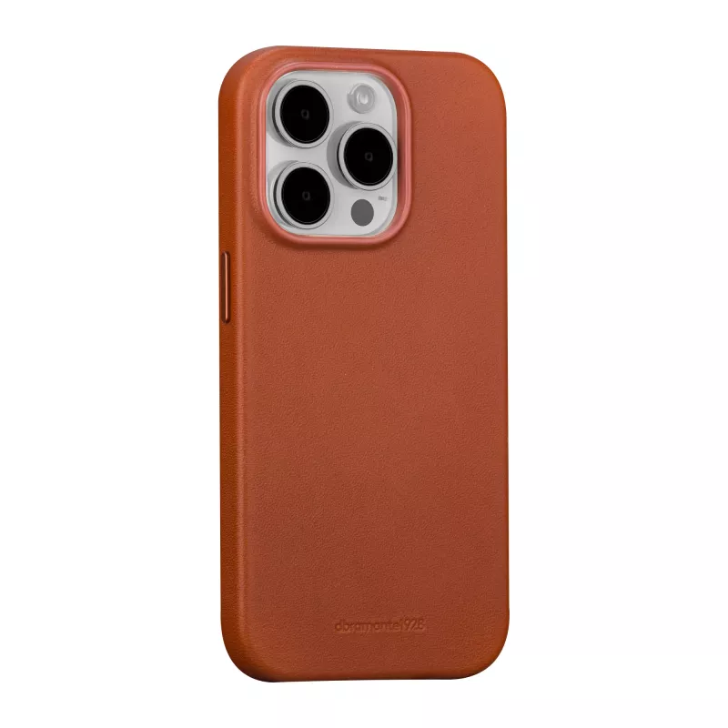 Funda dbramante1928 Roskilde iPhone 15 Pro Tan Monochromatic Red
